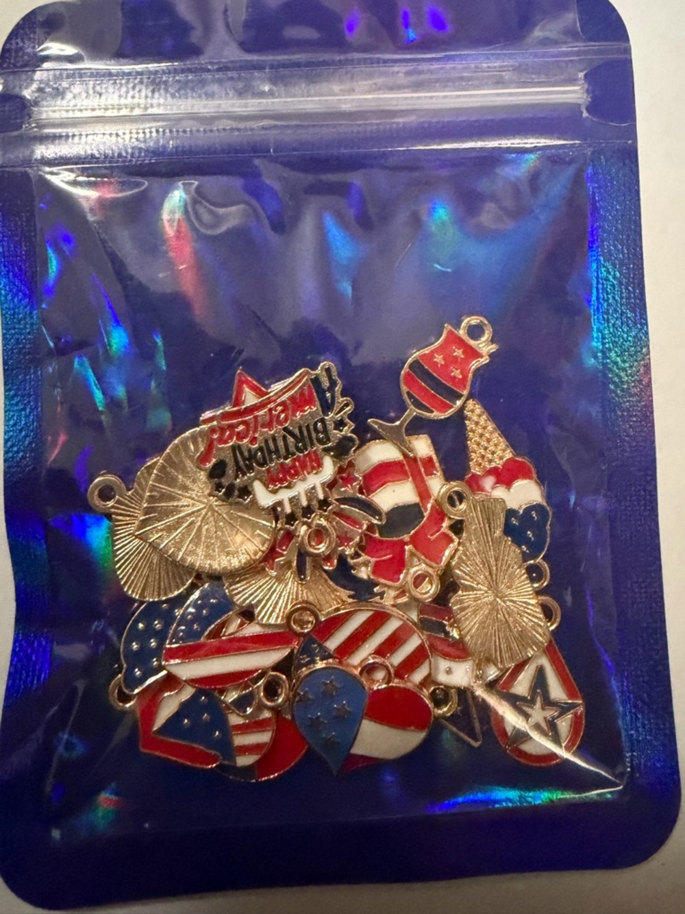USA  20 charms in a bag